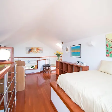 Apartment Vrandecic - One Bedroom With Gallery And Garden Terrace Postira